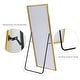 preview thumbnail 118 of 167, Dovelina Modern Full Length Floor Mirror - Freestanding Vanity Mirror for Bathroom or Living Space