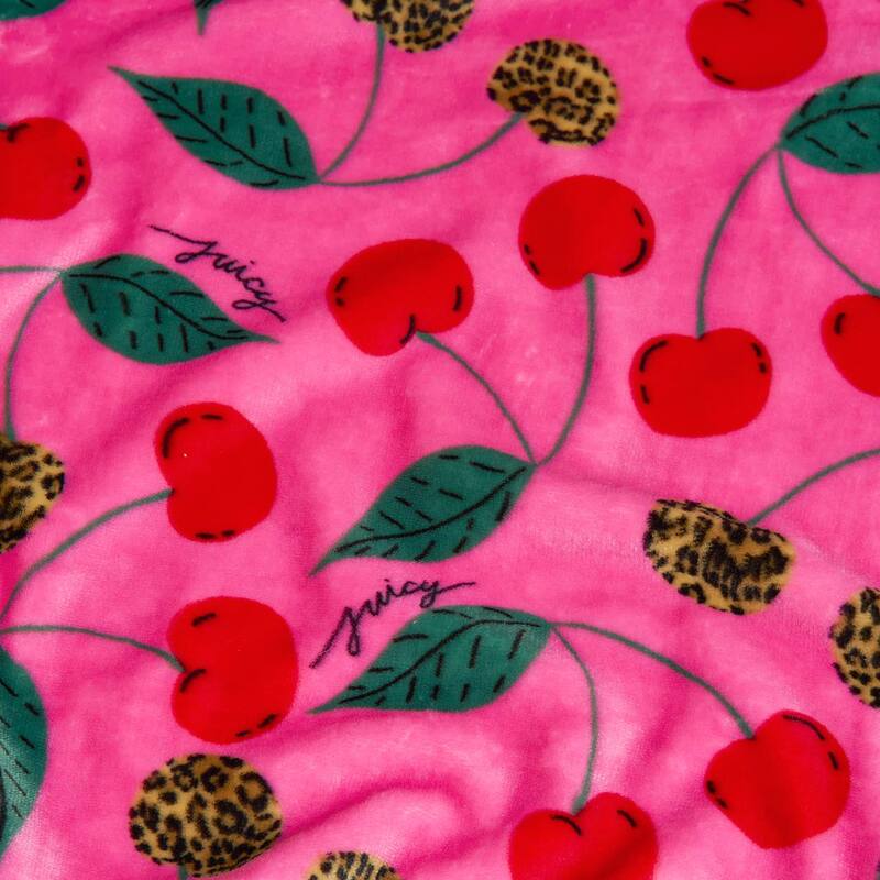 Juicy Couture 60"x70" Plush Throw Blankets