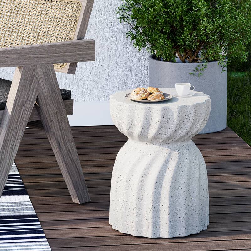 COSIEST Round 14' Outdoor Side Table