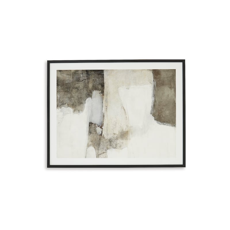 Signature Design by Ashley Aldricton Brown/White Wall Art