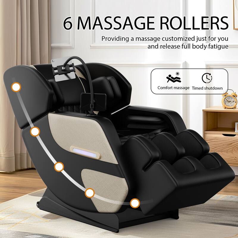 Massage Chair Recliner with Zero Gravity with Full Body Air Pressure