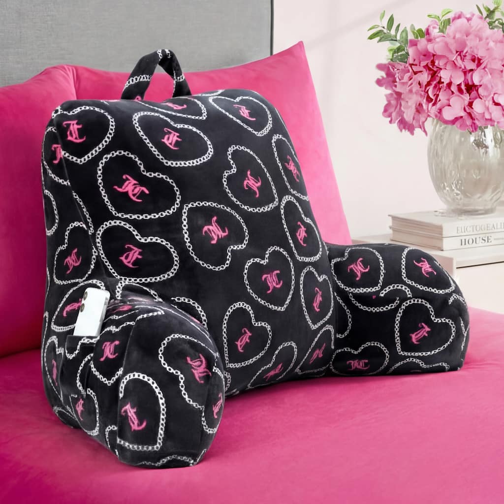Juicy Couture 30" x 21" x 17" Backrest Pillows