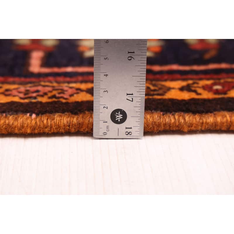 ECARPETGALLERY Hand-knotted Konya Anatolian Black, Red Wool Rug - 4'7 x 8'4