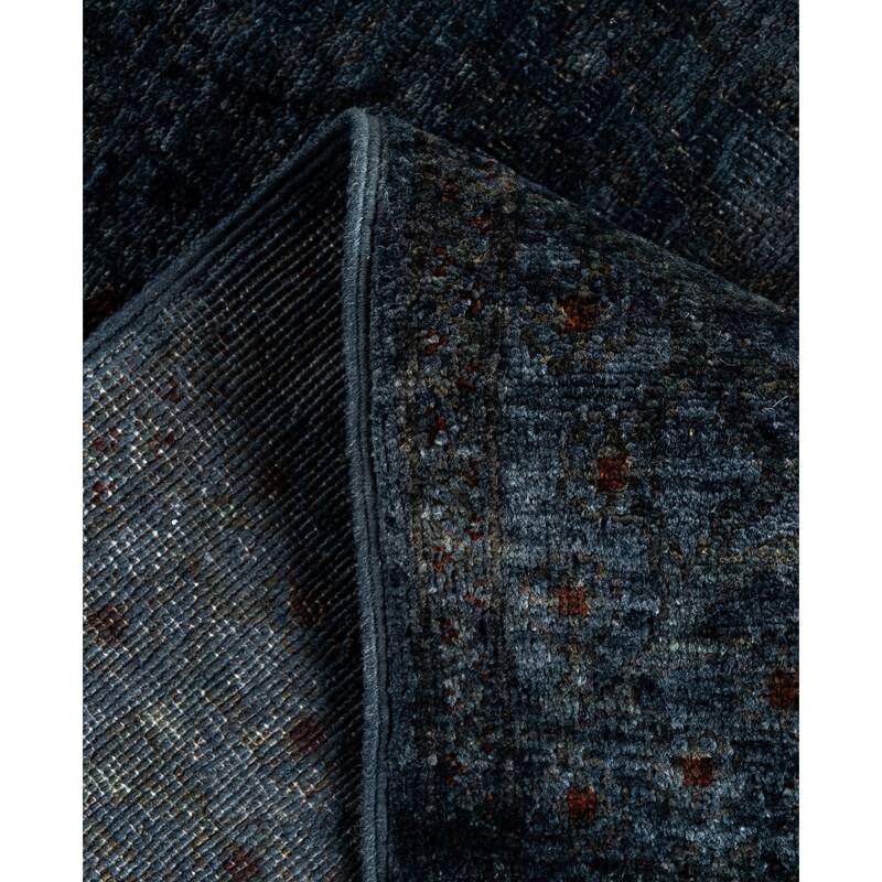 Overdyed One-of-a-Kind Hand-Knotted Area Rug - Char - 3' 0" x 5' 2"