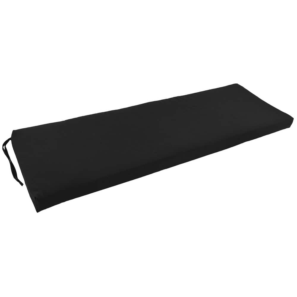 Twill Indoor Bench Cushion (48-, 51-, or 54-inches wide)