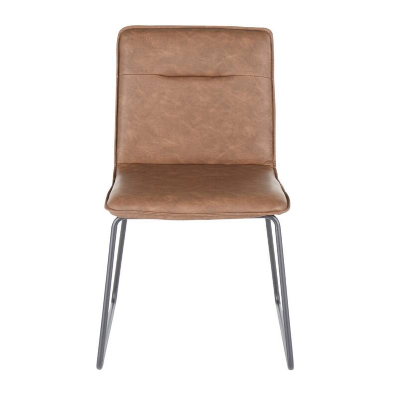 Carbon Loft Lyonne Industrial Dining Chair (Set of 2) - N/A