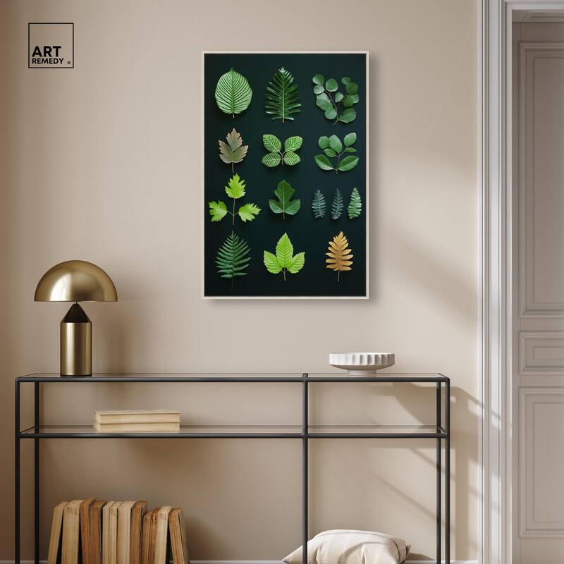 Leaf Library I Canvas by Art Remedy
