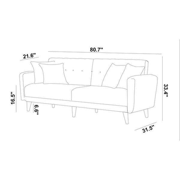 Sherman Modern Sofa Bed Bath & Beyond 36242927