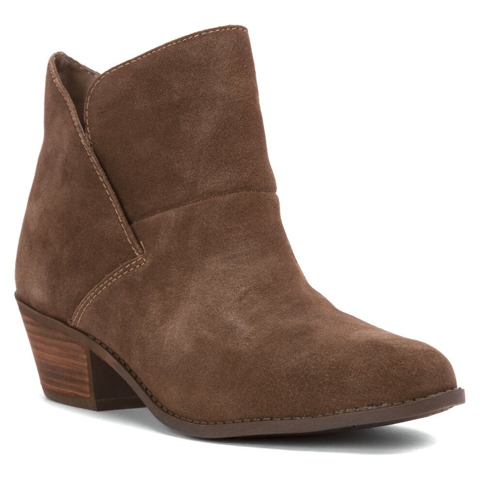 me too zoey bootie cognac