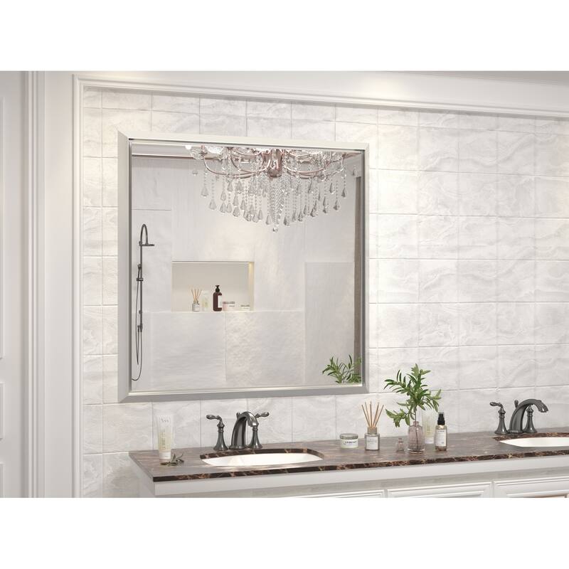 Bathroom Mirrors Wall Mounted Rectangle Vanity Cosmetic Makeup Mirror