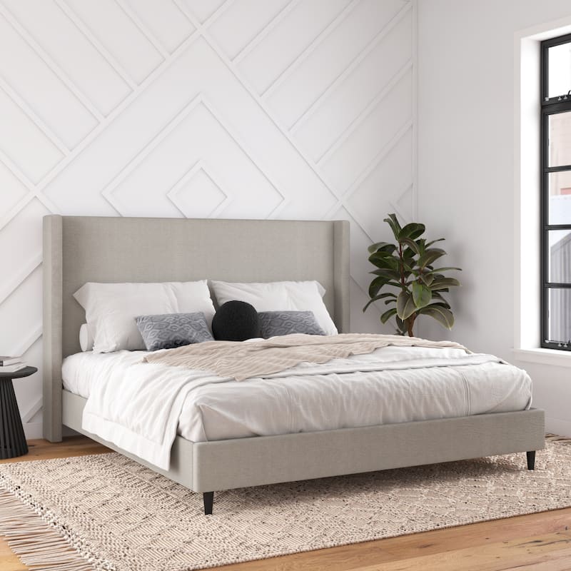 Avenue Greene Esma Upholstered Platform Bed