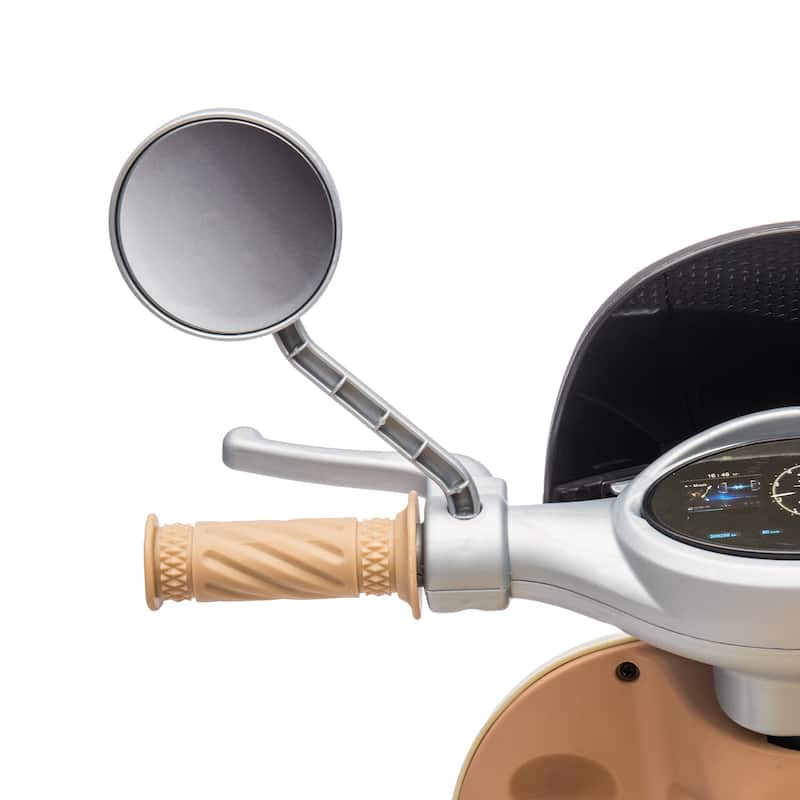 Kids Electric Car Ride-On Car 2-Seater Ride-On Toy with Bluetooth Music