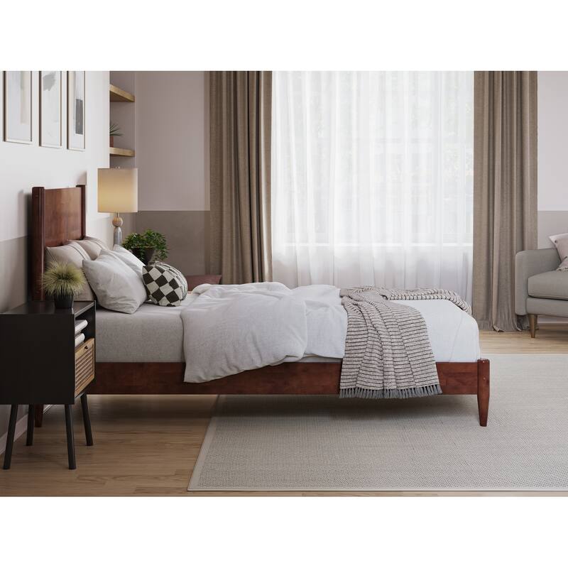 Pasadena Solid Wood Low Profile Platform Bed