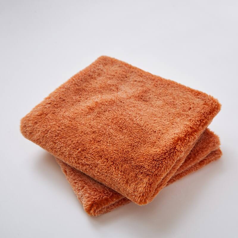 Serenta Tip Dye Light 4-piece FauxFur Throw Pillow Set