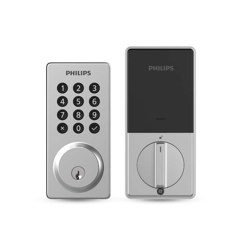 Philips Smart Wi-Fi Door Lock with Push Button Keypad and Handle Set