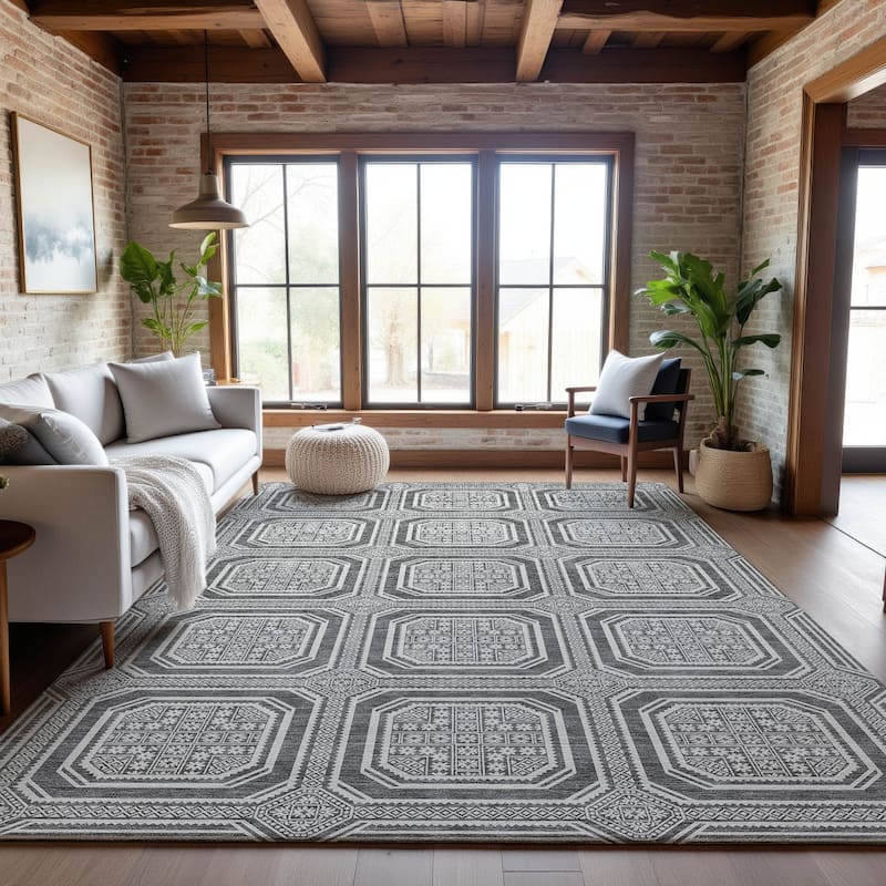 Premium Washable Super Soft Classic Panel Mayfield Rug