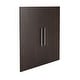preview thumbnail 9 of 12, ClosetMaid SuiteSymphony Modern 25-Inch Wide Door Pair Midnight Brown