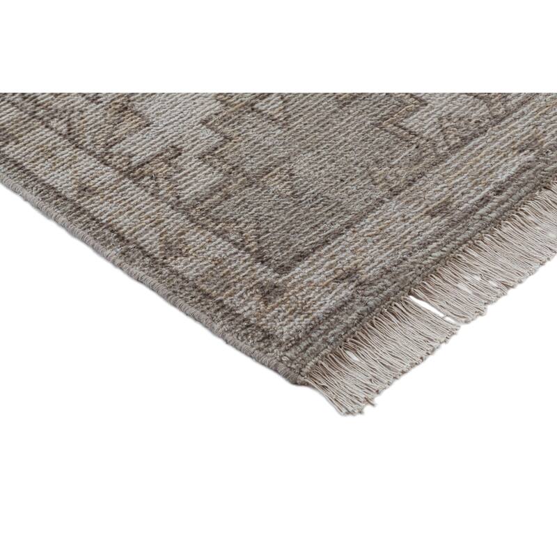 Terra by Obeetee Palace Whitley Rug - Lavender/Ivory - 7'9" x 9'9"