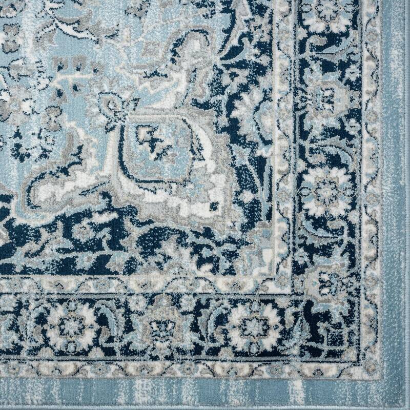 Luxe Weavers Oriental Medallion Floral Area Rug