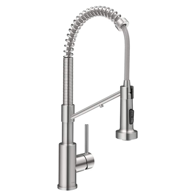 Kraus Bolden 2-Function 1-Handle Commercial Pulldown Kitchen Faucet
