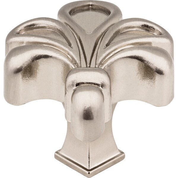 1-3//8/" Dia Cabinet Fleur-de-lis Knob Oil Rubbed Bronze Lafayette Collection
