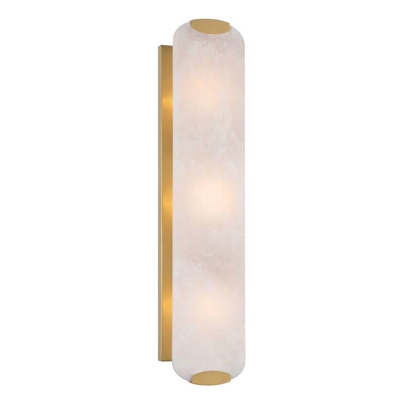 Minka Lavery 2603 Glowstone 3 Light 24" Tall Wall Sconce - Legacy Brass
