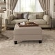 preview thumbnail 9 of 11, Furniture of America Xenia Modern Boucle Ottoman with Storage
