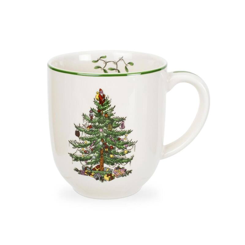 Spode Christmas Tree Cafe Mug - 14 oz