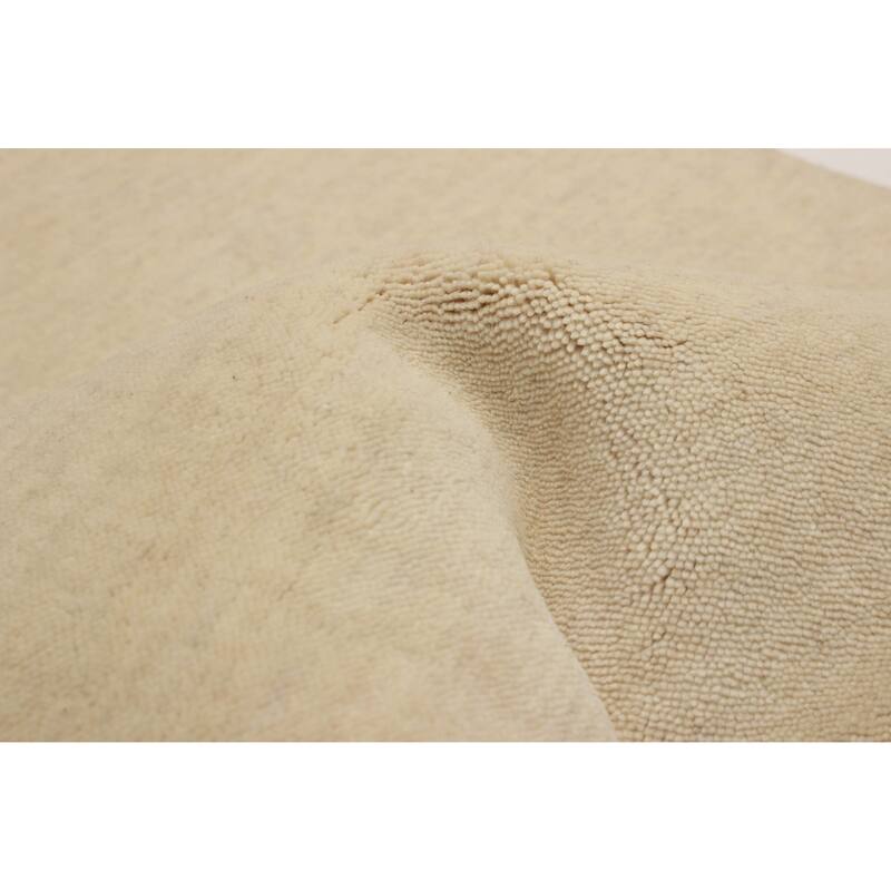 Kashkuli Gabbeh Cream Rug 1'11" x 5'10" - 1'11 x 5'10