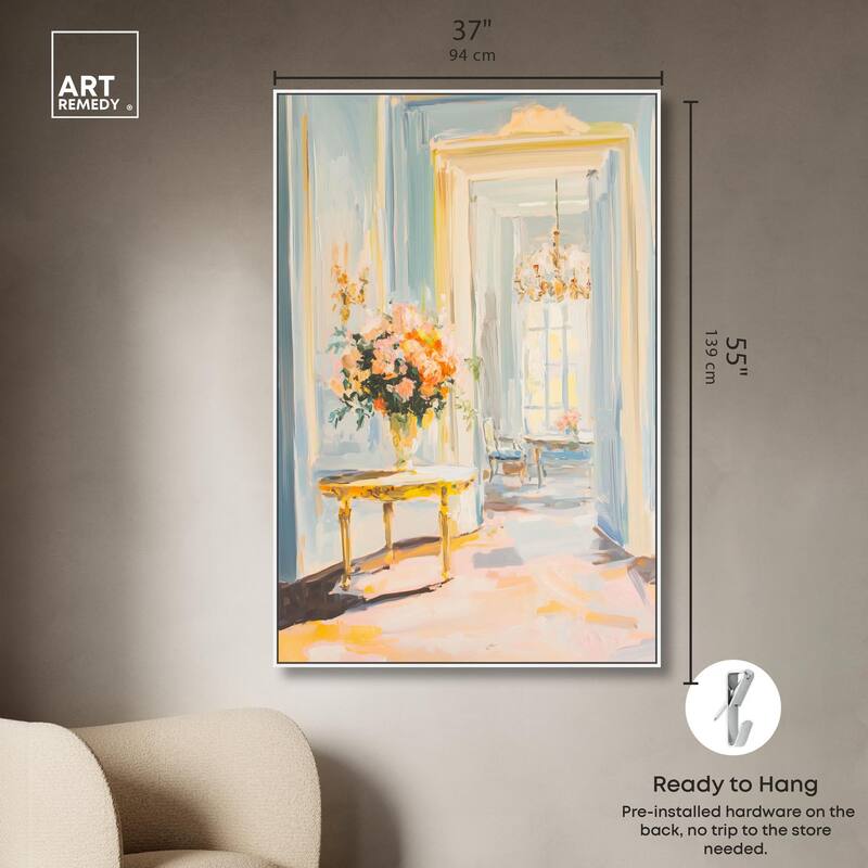 Glowing Room II Canvas by Art Remedy