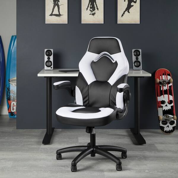 Essentials Ergonomic Racing Style Gaming Chair By Ofm On Sale Overstock 13097227
