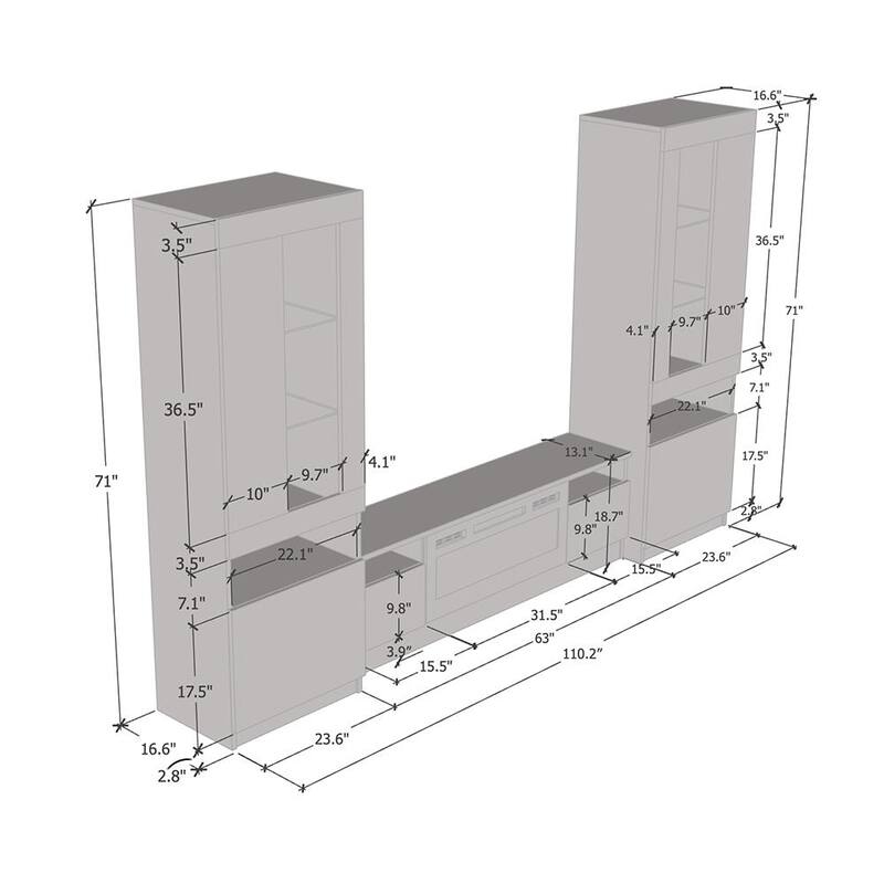 Duke BL-EF Entertainment Center