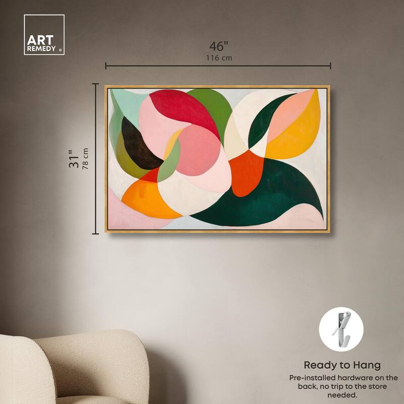 Color Fusion Canvas by Art Remedy