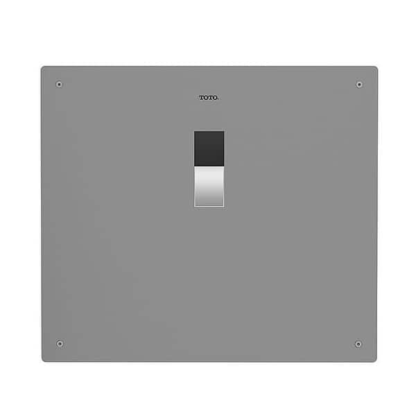 slide 1 of 1, TOTO Concealed 14" x 12" 0.5 GPF Urinal Flushometer with EcoPower