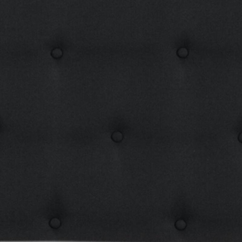 Panel Tufted Platform Bed and Memory Foam Pocket Spring Mattress