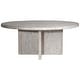 preview thumbnail 6 of 39, Landon Round Reclaimed Pine Natural Finish Dining Table with Cross Base