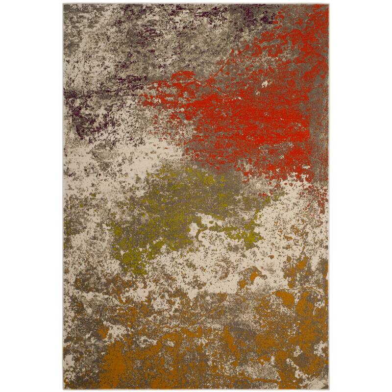 SAFAVIEH Porcello Mareile Watercolor Modern Rug