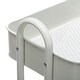 preview thumbnail 36 of 51, 4-Tier Metal Utility Cart with Wheels Storage Shelves Organizer Trolley Cart