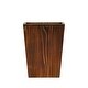 Wood Trash Can Wastebasket - Rustic Wood, 5.3 Gallon - View #8
