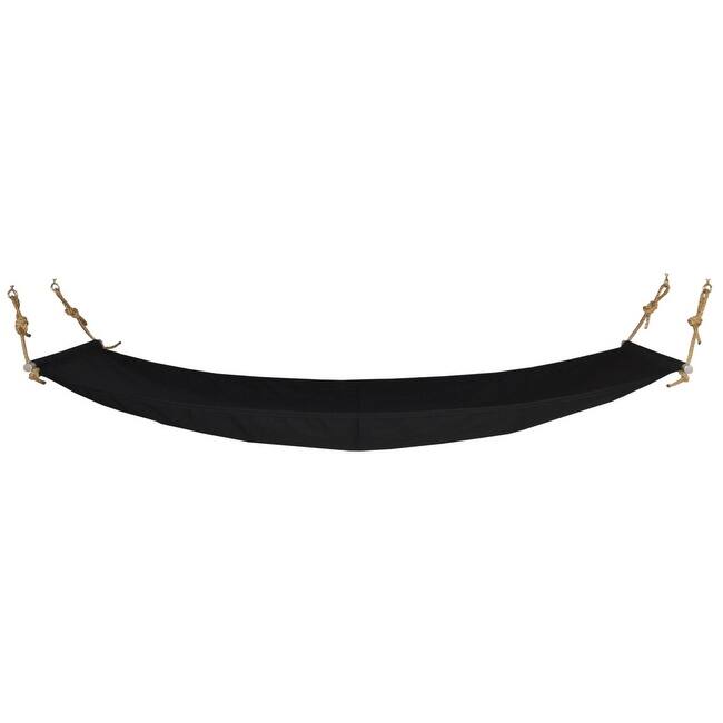 Hammock with Mounting Hardware - Full - Black