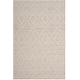preview thumbnail 42 of 53, SAFAVIEH Handmade Marbella Asya Diamond Wool Rug 2'3" x 4' - Silver/Ivory - Rectangle