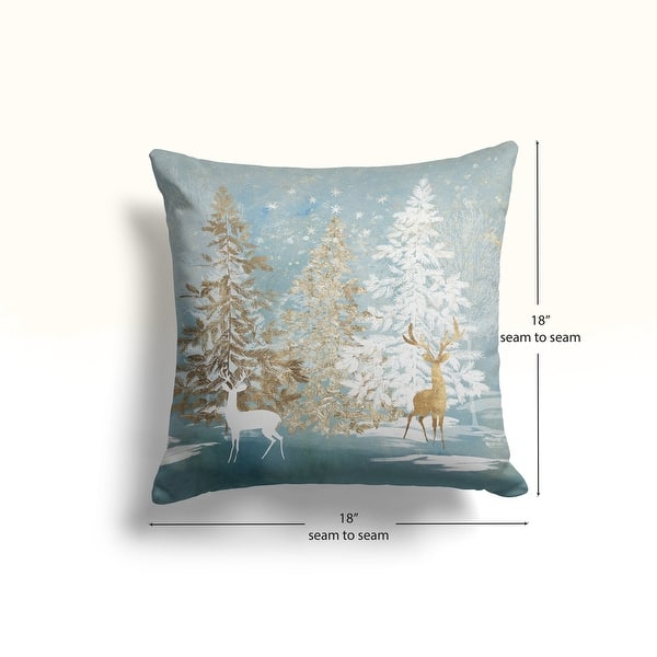 Laural Home Winter Wonderland Indoor Decorative Pillow