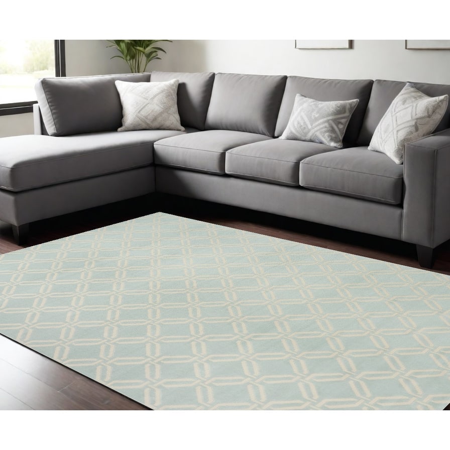 Power Loomed Non Skid Stain Resistant Area Rug - 118' X '94' X '0.5