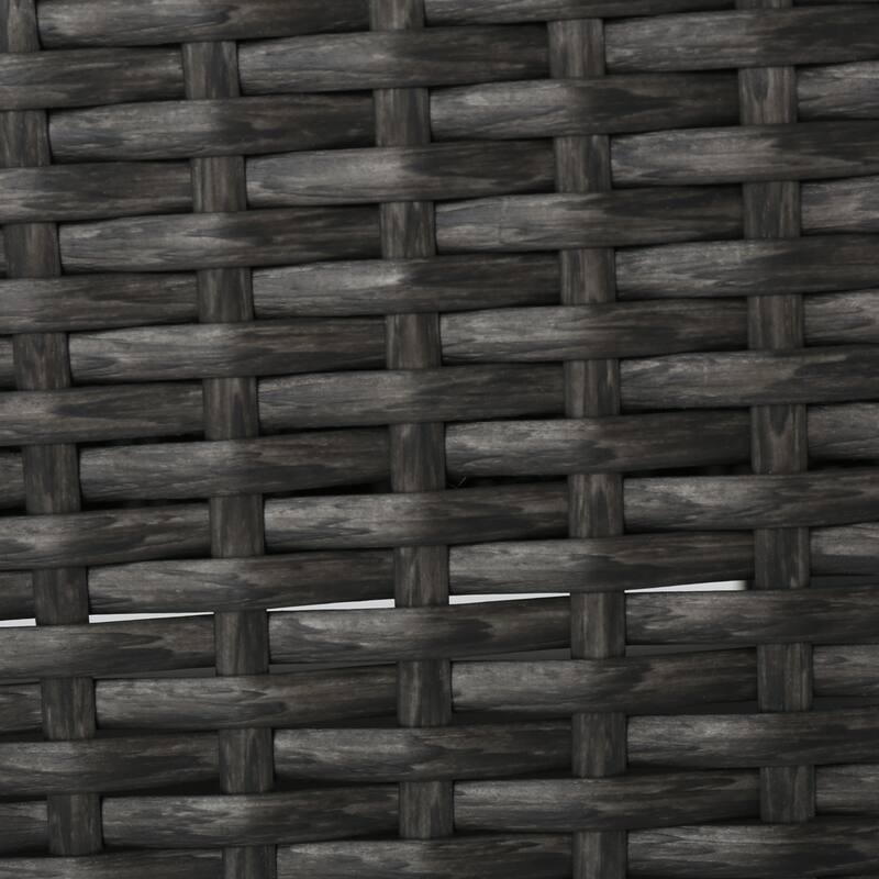 Santa Rosa Wicker Outdoor Armless Club Chair by Christopher Knight Home