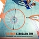 preview thumbnail 10 of 19, Basketball Rim, Wall Door Mounted Basketball Hoop, Heavy Duty Q235 Basketball Flex Rim Goal Replacement with Net