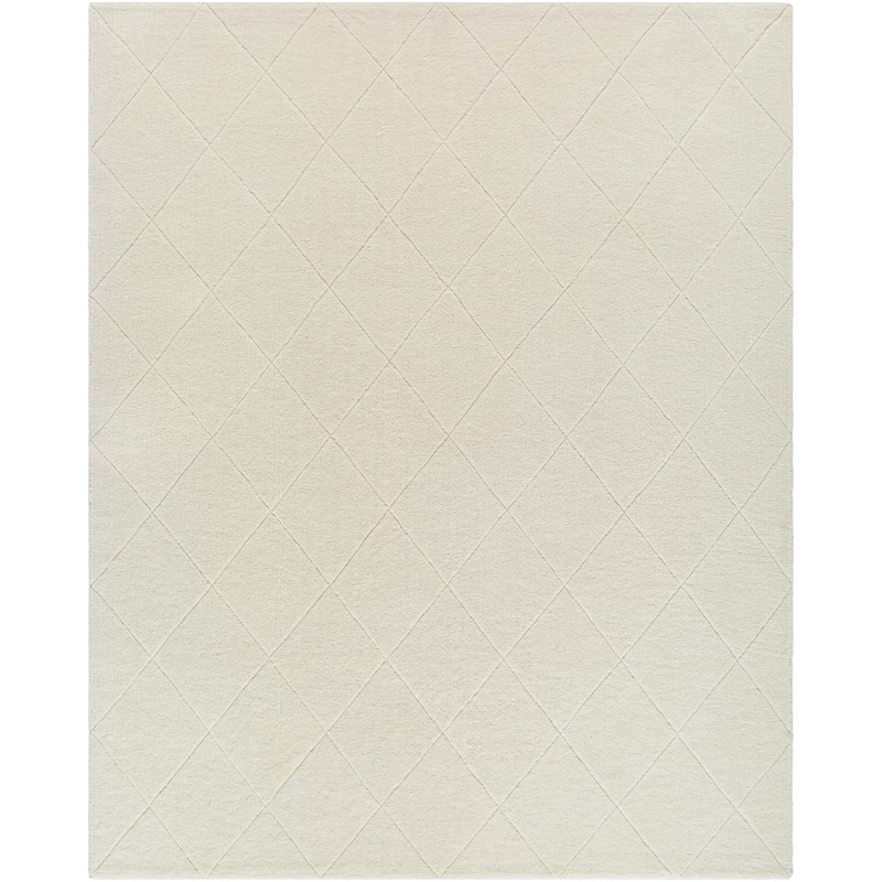Livabliss Modern & Contemporary Wooly Geometric Washable Area Rug