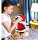 preview thumbnail 6 of 4, DolliBu Santa African Penguin Stuffed Animal Plush with Santa Outfit - 7 inches