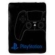 preview thumbnail 2 of 3, PlayStation Vintage Hardware Silk Touch Throw 46x60