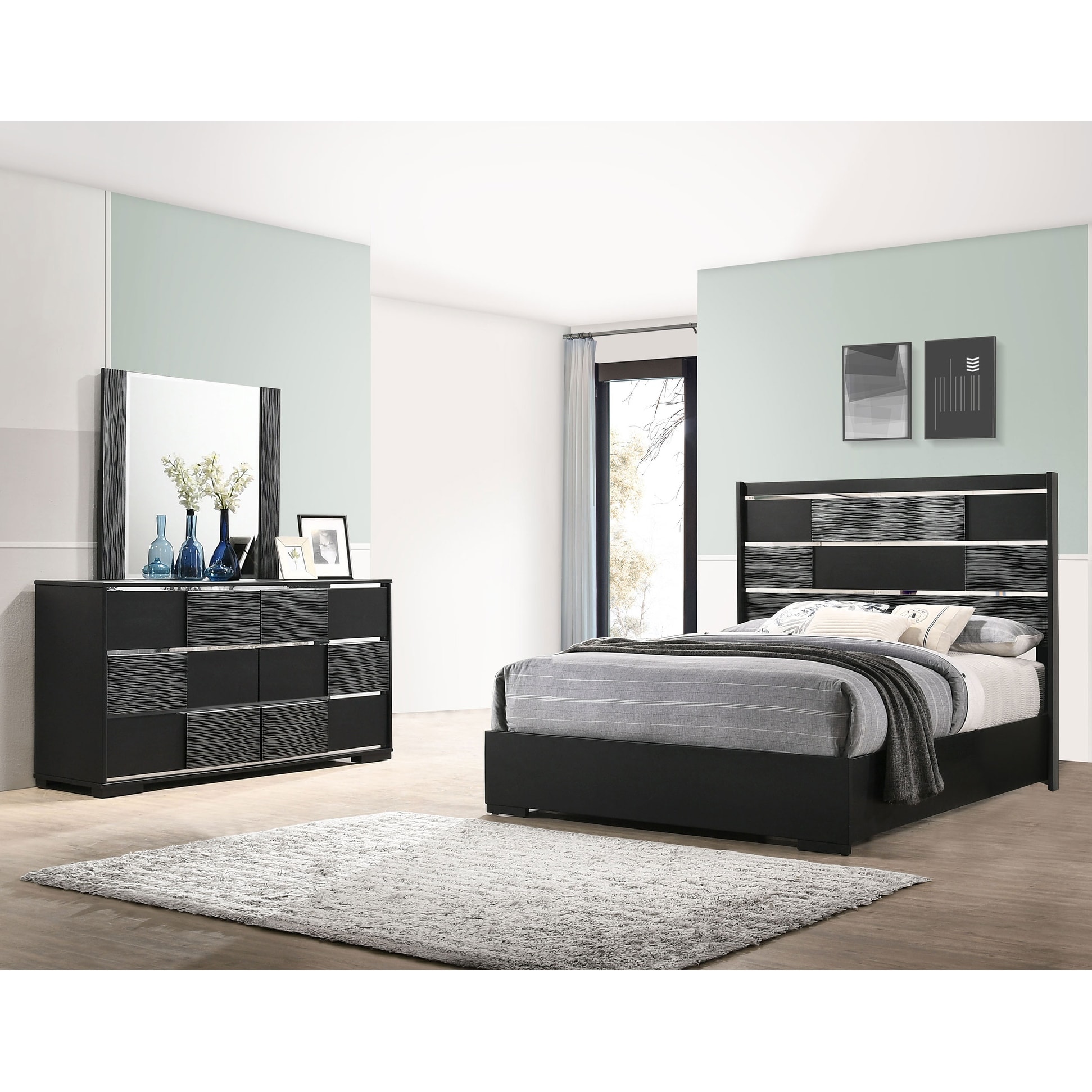 Modern bedroom set discount