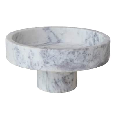 Marble Pedestal - 10" Diameter x 5" H